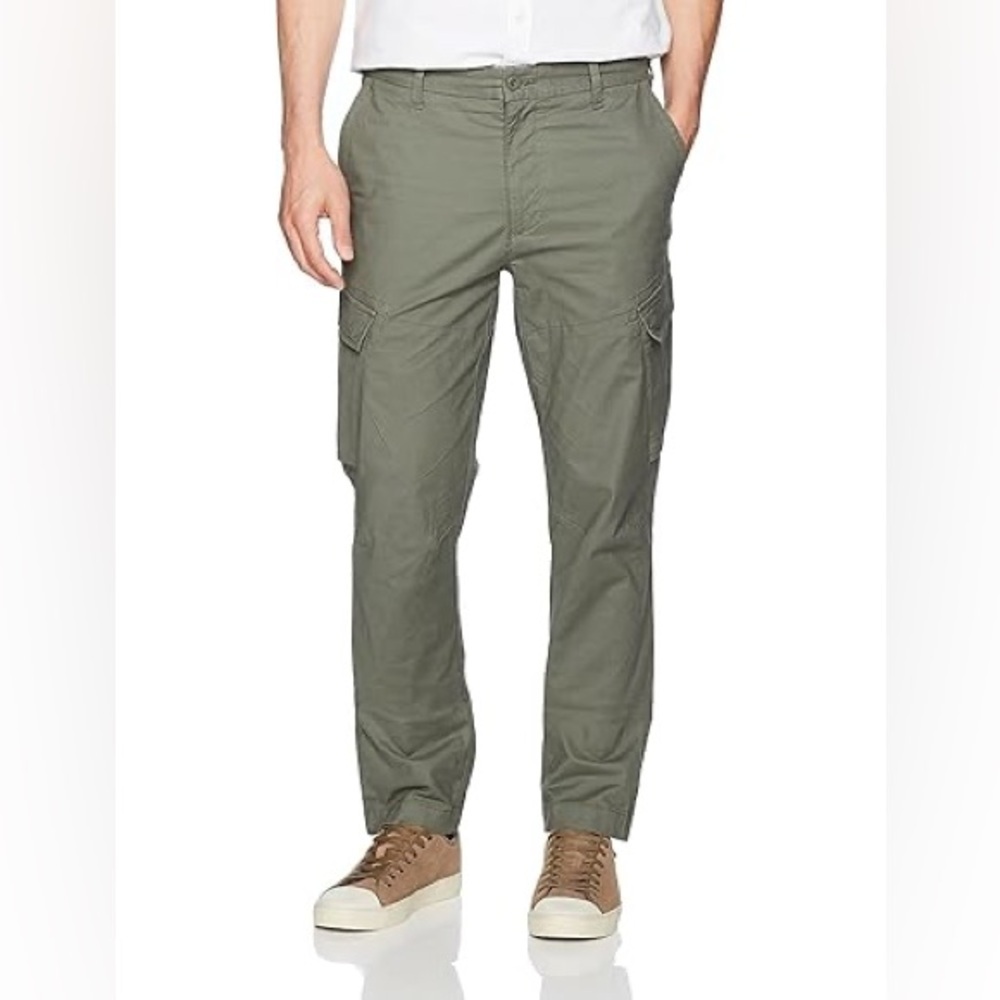 Nautica Olive Green Classic Fit Cargo Pants Size 40 x 30